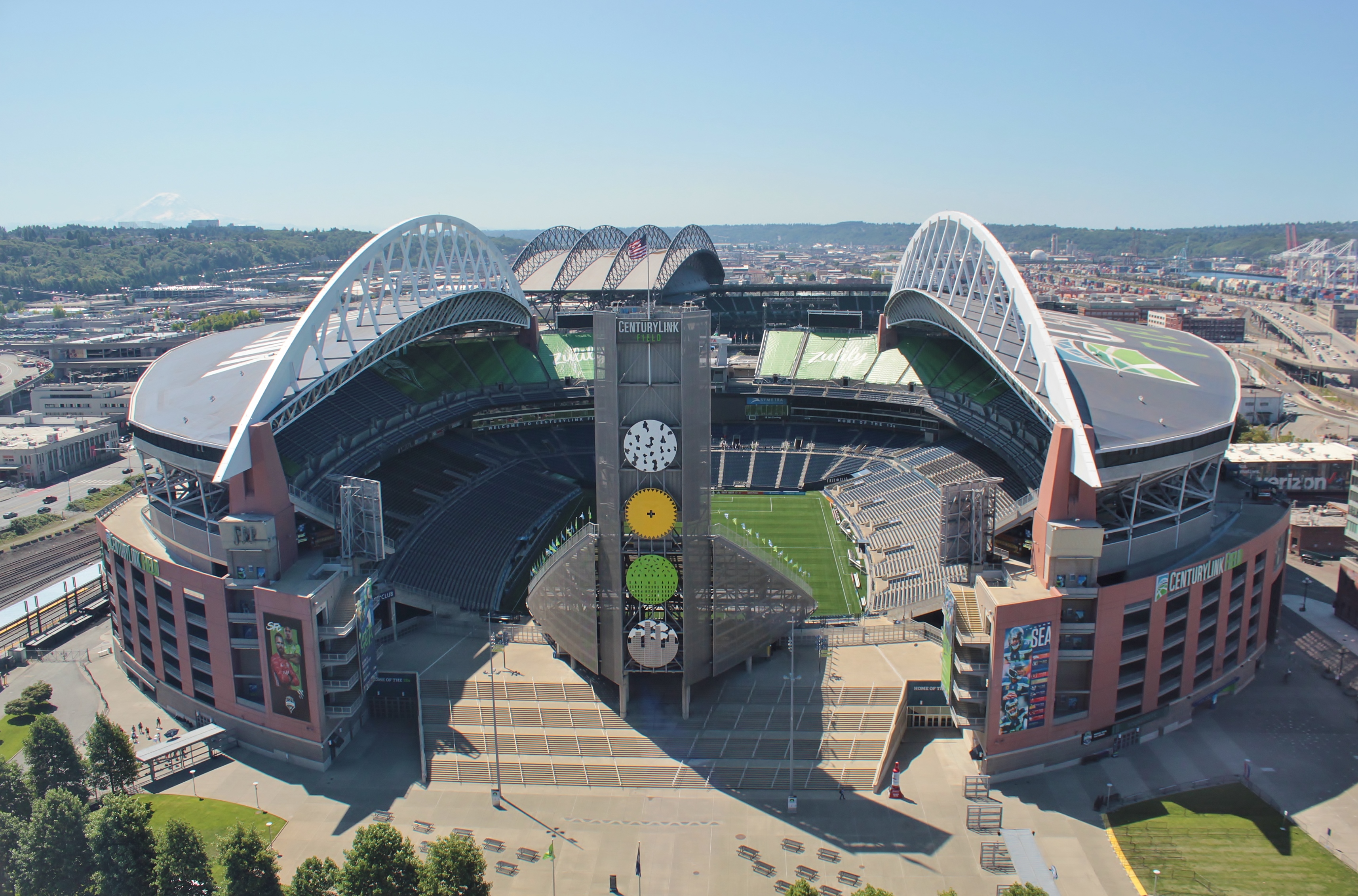 Lumen Field in Seattle in soccer configuration