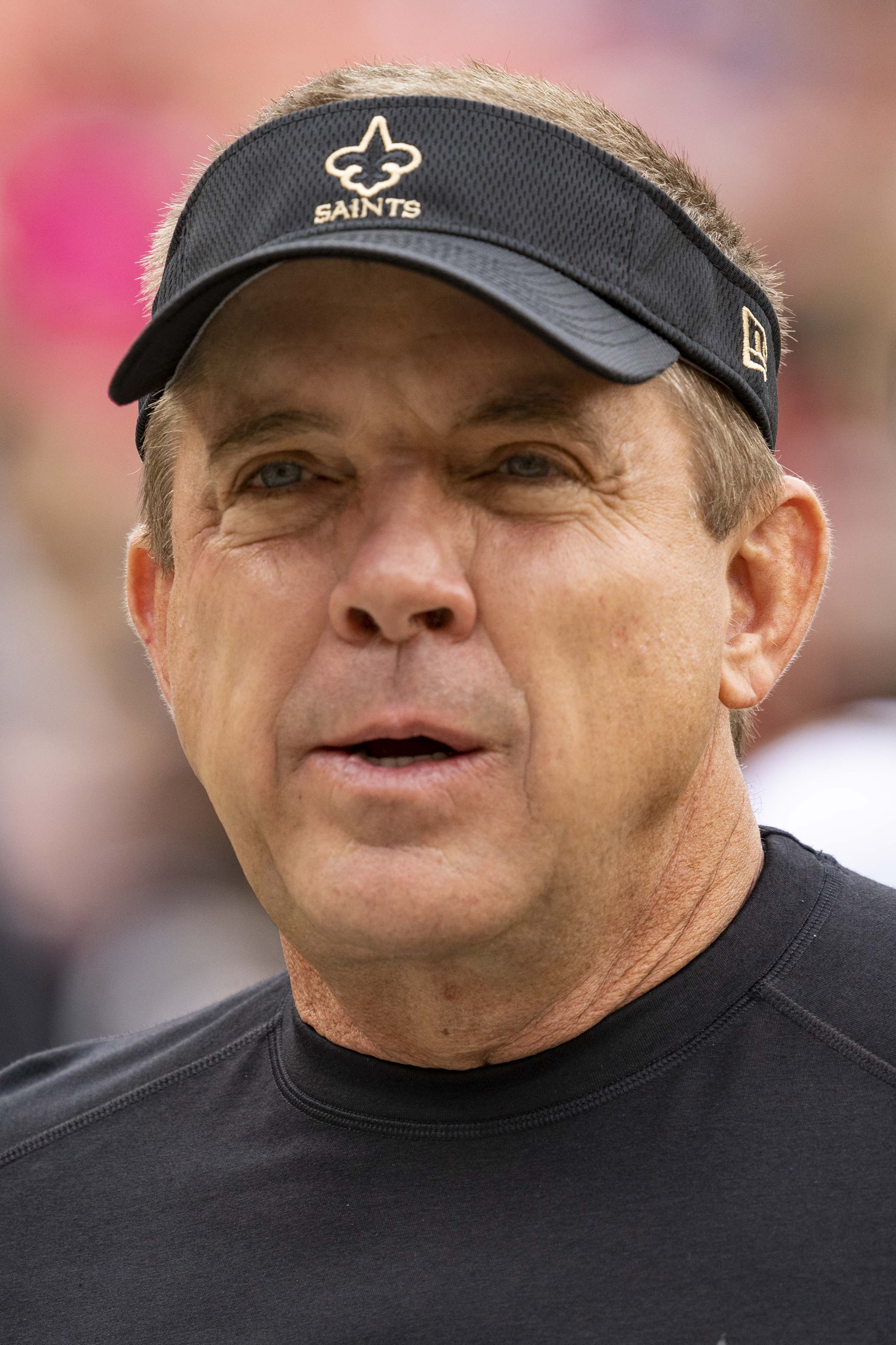 Sean Payton on the sideline during a 2021 NFL game
